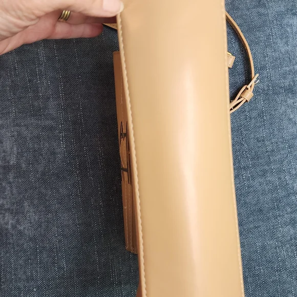 H by Halston Tan Handbag Satchel - Picture 11 of 11